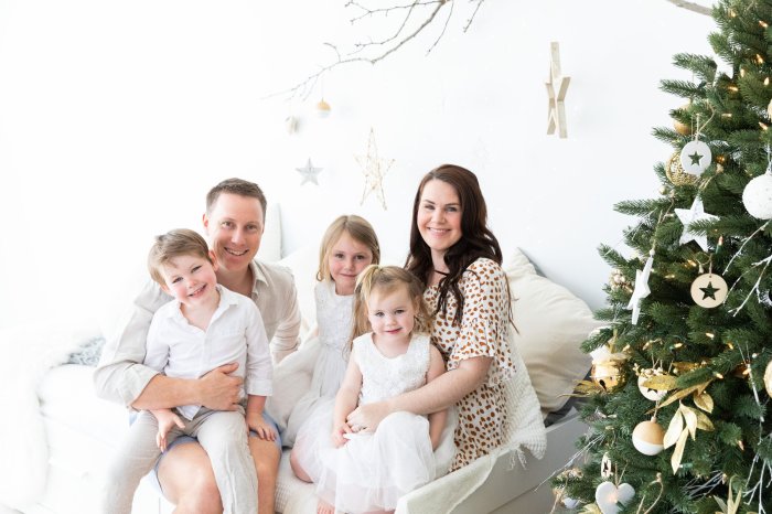 Diy family christmas photos