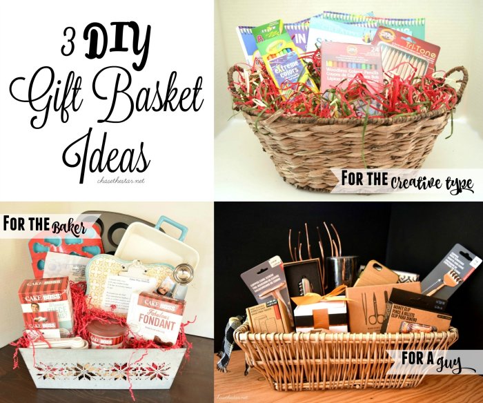 Christmas diy gift basket ideas