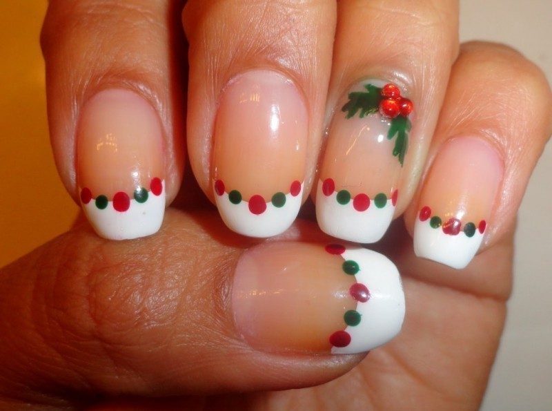 Diy christmas nail designs