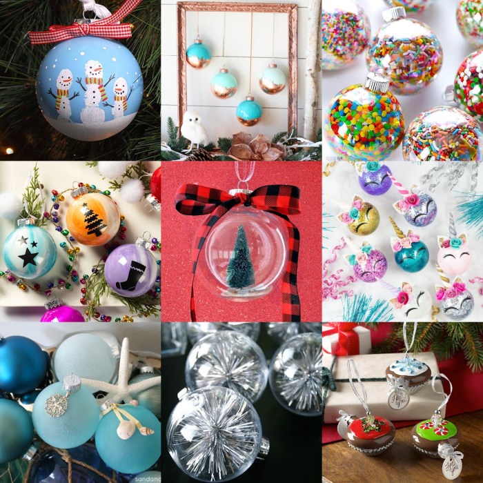 Diy glass christmas ornaments