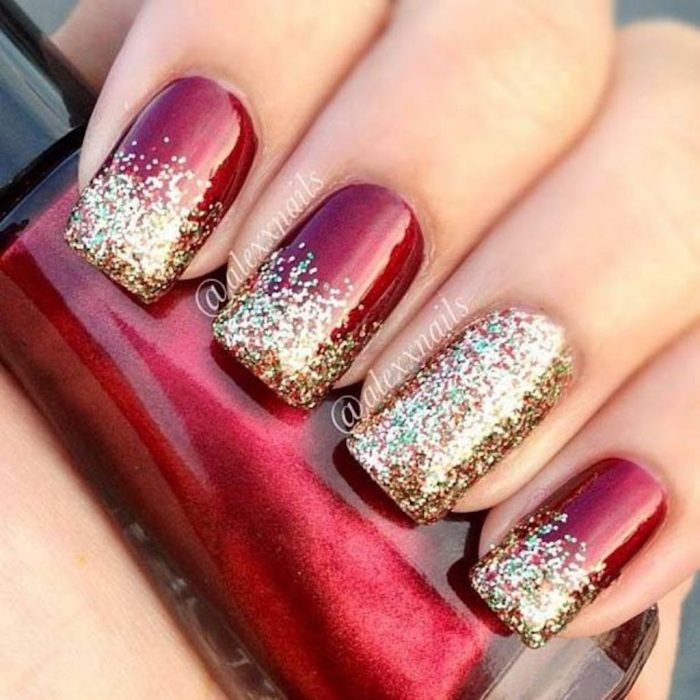 Diy christmas nail designs