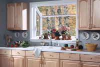 Kitchen bay window decor ideas