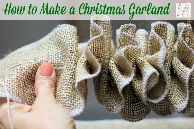 Diy garland for christmas