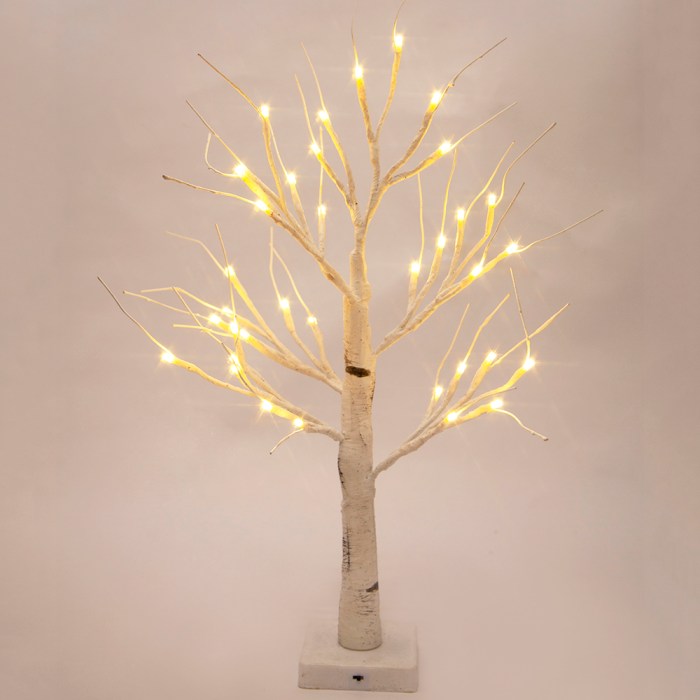 Birch tree decor ideas for christmas