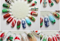 Diy christmas nail art