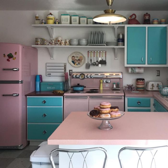 50s diner kitchen decor