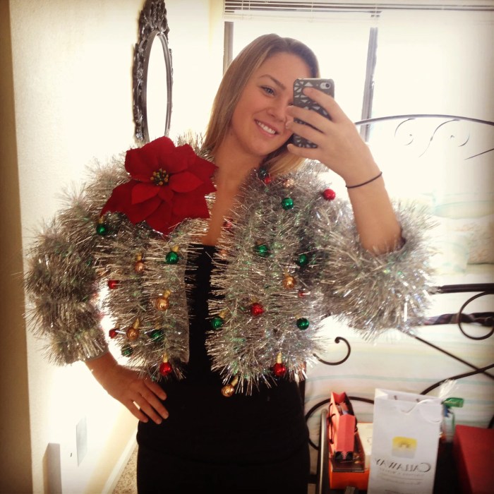 Diy christmas sweater ugly