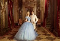 Wedding dress lily james cinderella